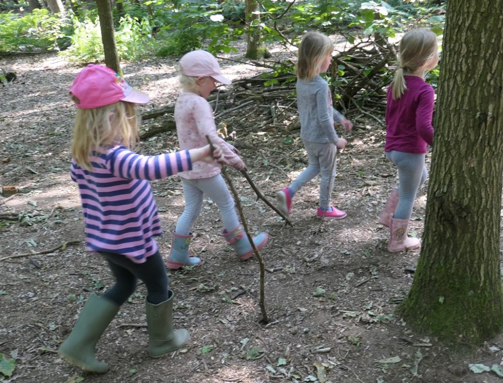 Explorers at Hadnall